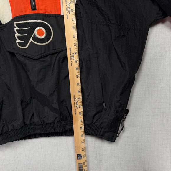 Vintage Starter NHL Philadelphia Flyers Pullover Windbreaker Jacket Size XL - Picture 12 of 15